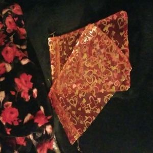 15 ct  8 x 12 In Drawstring Heart Flower Bags Organza Jewelry Gift Pouch…